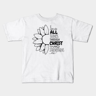 Faithful Bloom Kids T-Shirt